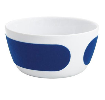 dark blue velvet bowl, 14 cm